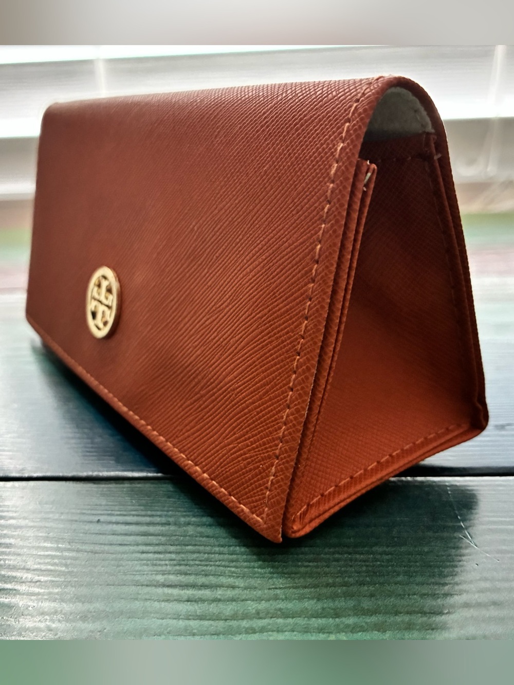 NEW without tag🏝️Tory Burch burnt orange sunglasses case - Picture 2 of 7